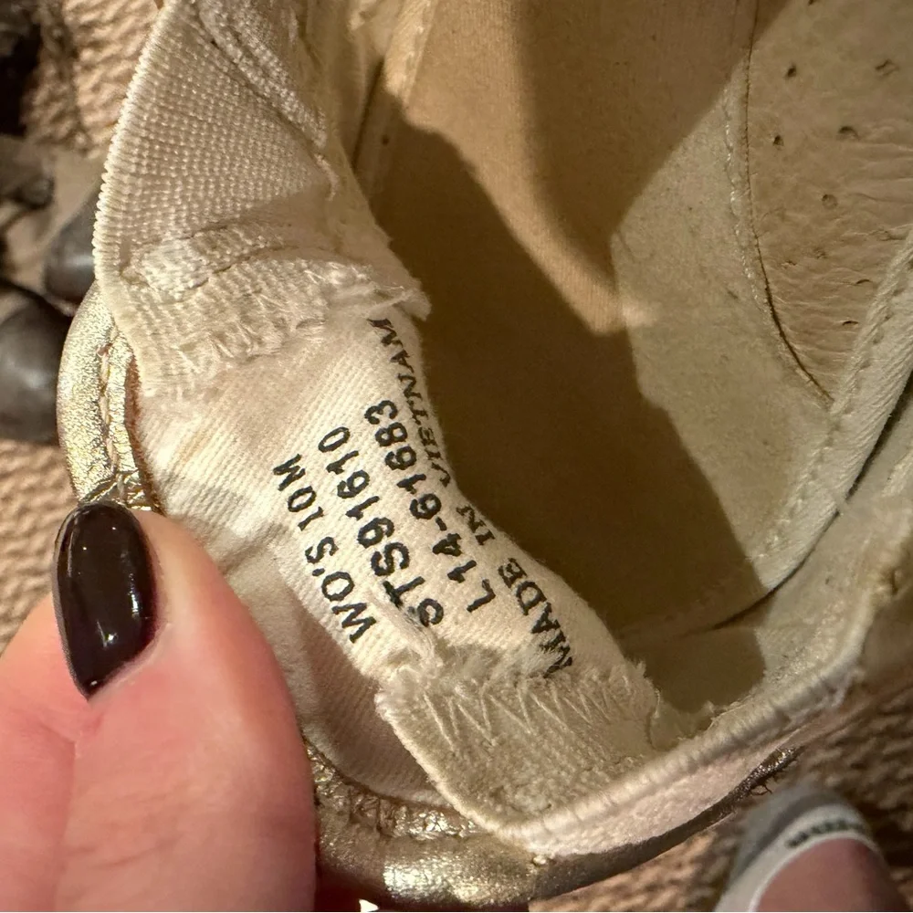 Sperry Gold Women's Slip-On Sneakers